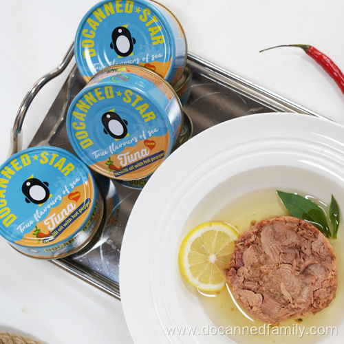 canned tuna in vegetable oil / brine EO/HO